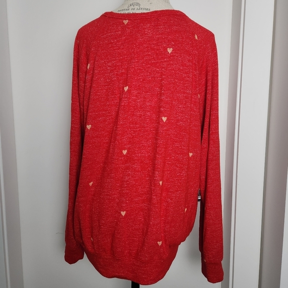 Red hearts sweater - Picture 5 of 12